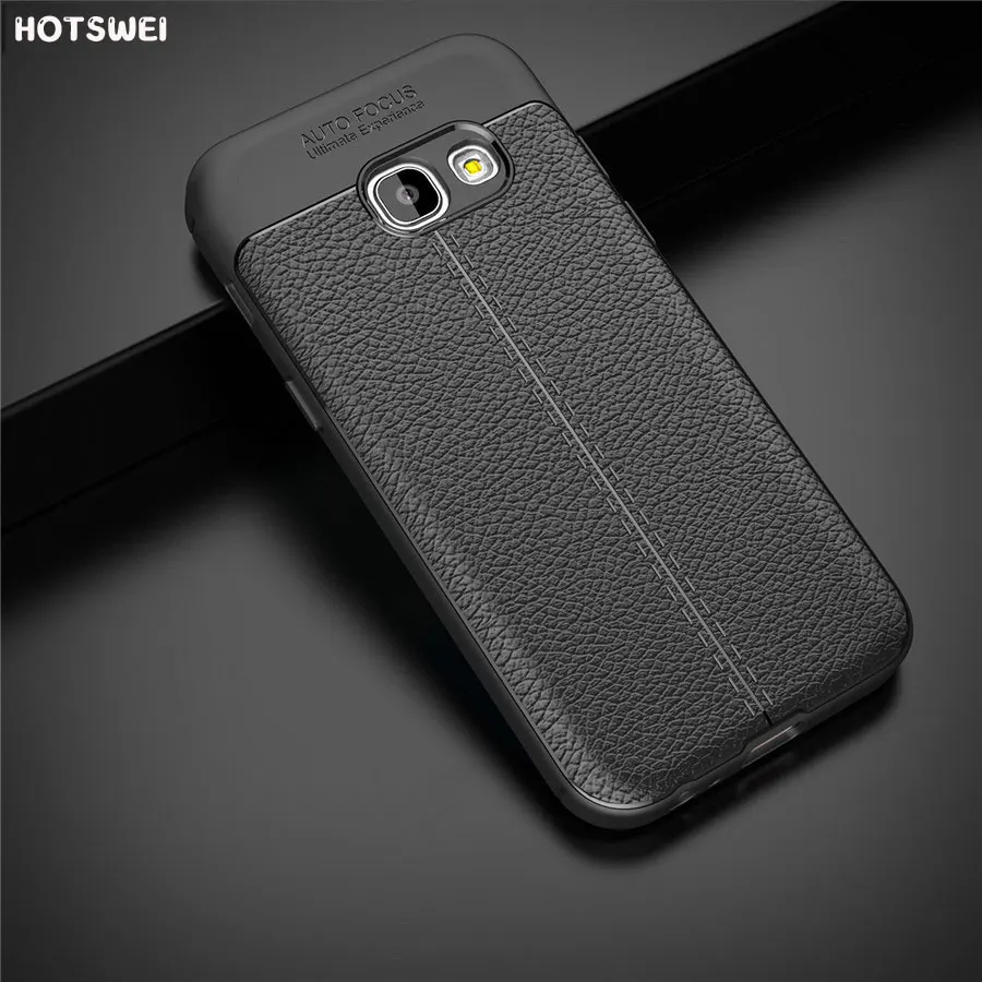 HOTSWEI чехол для samsung Galaxy A3 A7 A5 чехол для samsung Galaxy A5 A7 A3 матовый нескользящий Мягкий силиконовый чехол Fundas