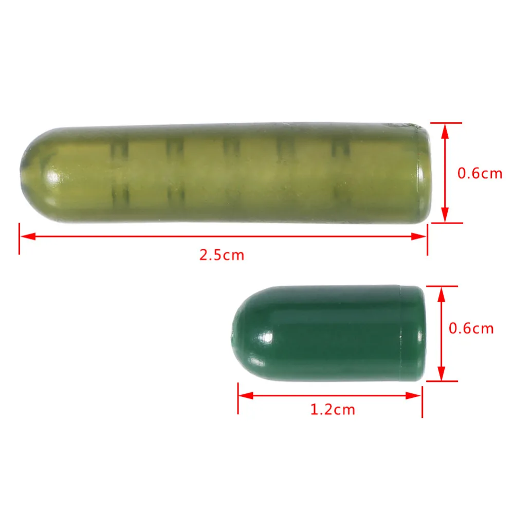100 шт. резиновые рыболовные аксессуары 12/25 мм|fishing accessories|hook sleeveterminal tackle |