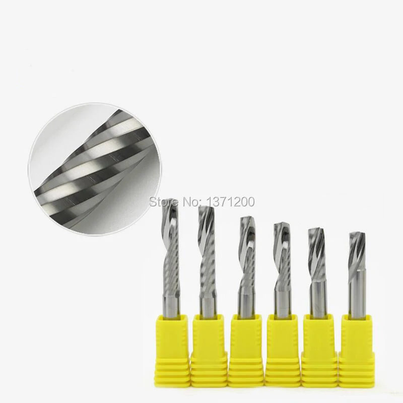 6*32 мм карбидные Фрезы с ЧПУ одиночные фрезы/гравировальные фрезы серии