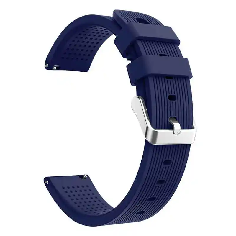 Midnight blue Joyozy Шестерни S3 ремешок для samsung Galaxy watch 46 мм 22 мм ремешок для наручных часов, correa, Шестерни S3 классический силикон браслета amazfit - Цвет ремешка: Midnight blue