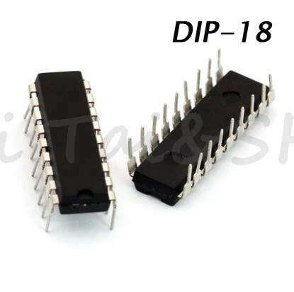 1 шт./лот PIC16F648A-I/P PIC16F648A PIC16F648 16F648A-I/P DIP-18 8-bit PIC, микропроцессорная техника