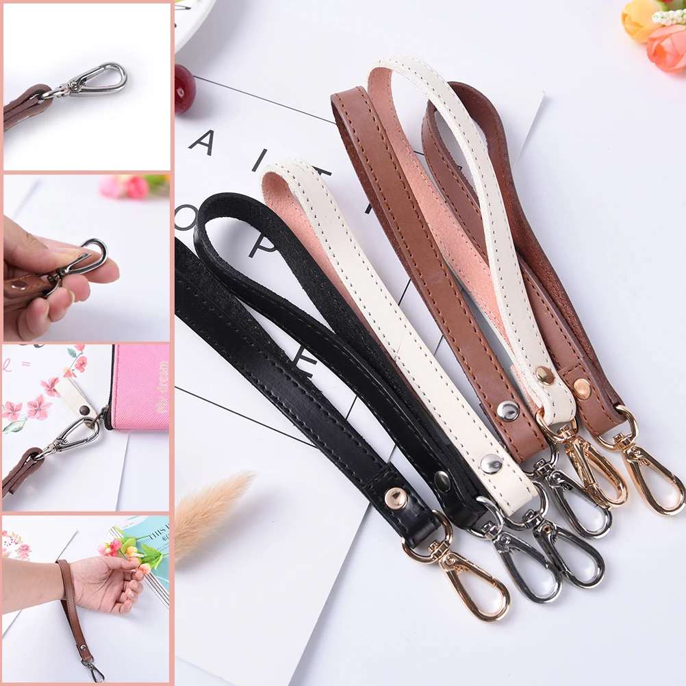1 шт. из искусственной кожи ремешок для Мобильный телефон ключей металлический