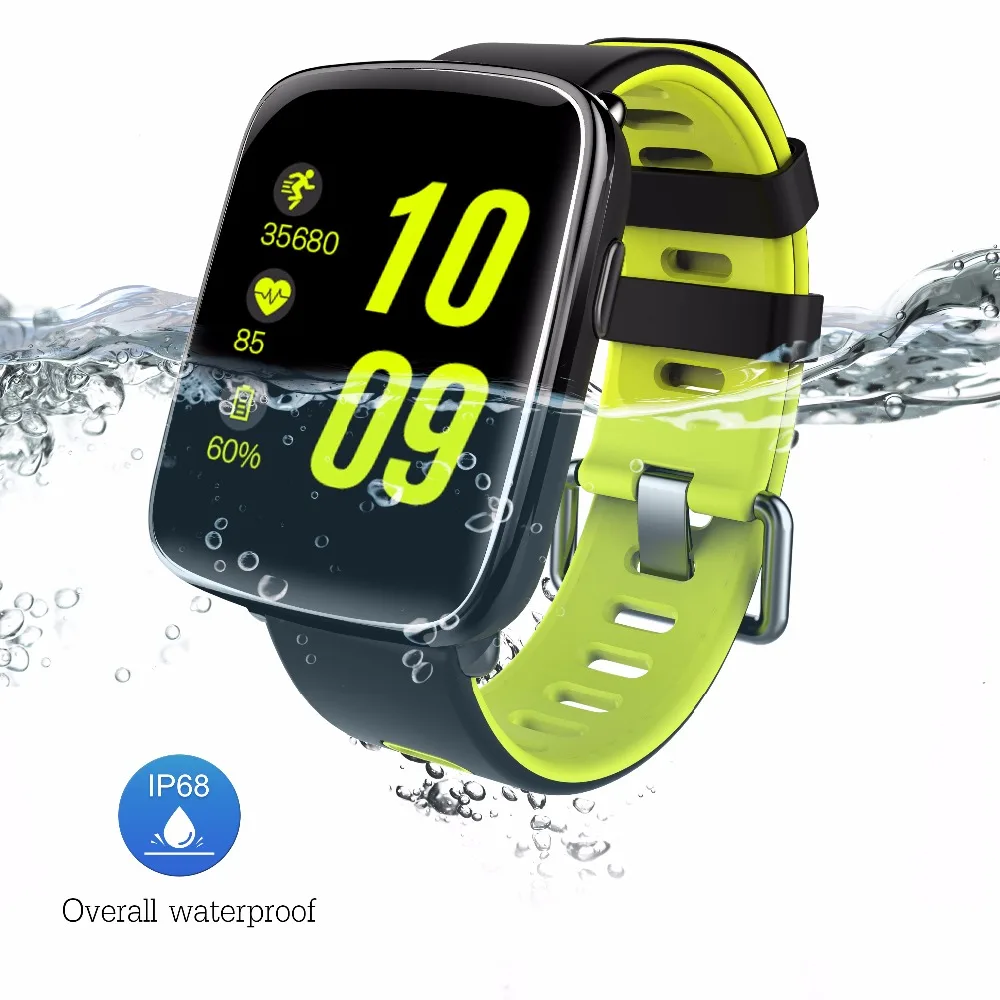 Водонепроницаемые Смарт часы IP68 MTK 2502 водонепроницаемый смартфон фитнес 2017 с