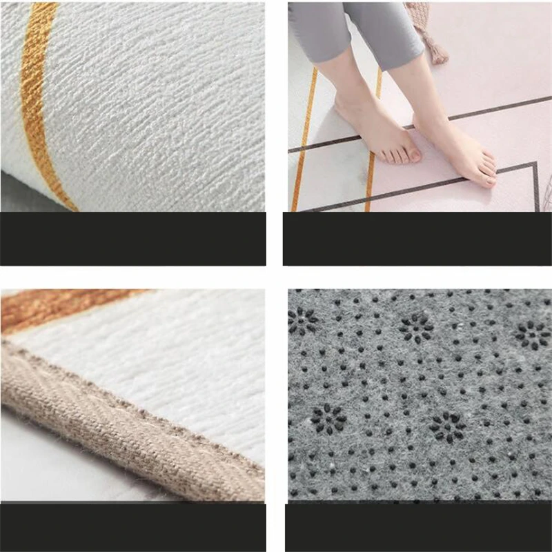 Для девочек ковры для комнаты для Гостиная детская спальня Rugs для чистки ковров, для дома дети играют коврики Нежный Здорового коврики коврик