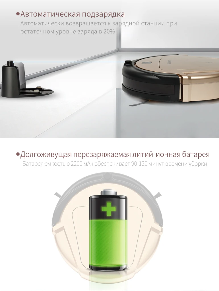 Seebest D750 Тьюринга 1,0 сухой и влажной уборки пылесос робот с водяным баком и гироскоп навигации робот пылесос