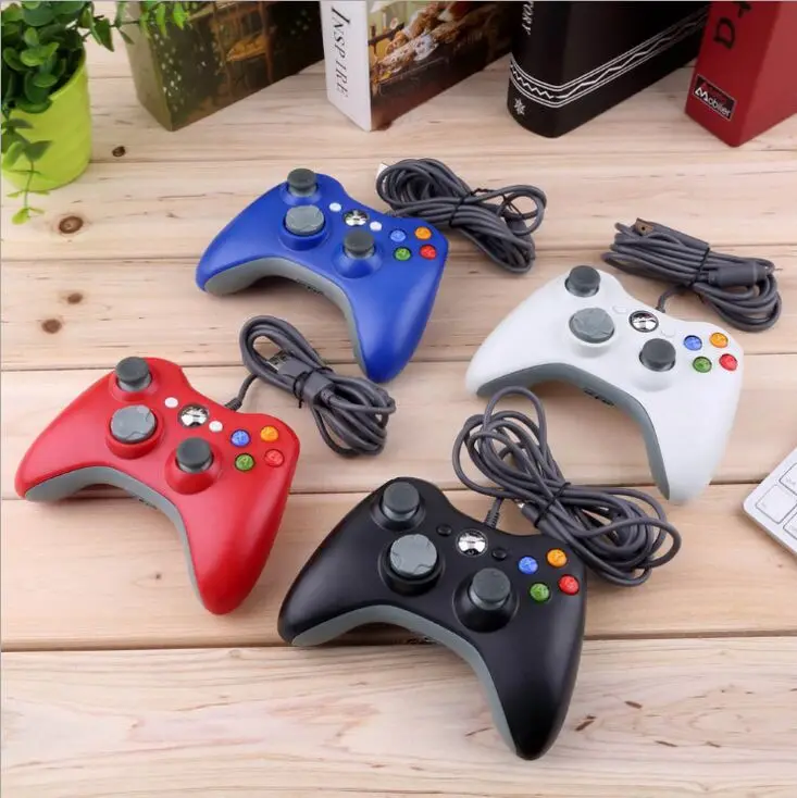 Для microsoft Xbox Slim 360 джойстик USB проводной игровой контроллер для Smart tv Box Joypad геймпад