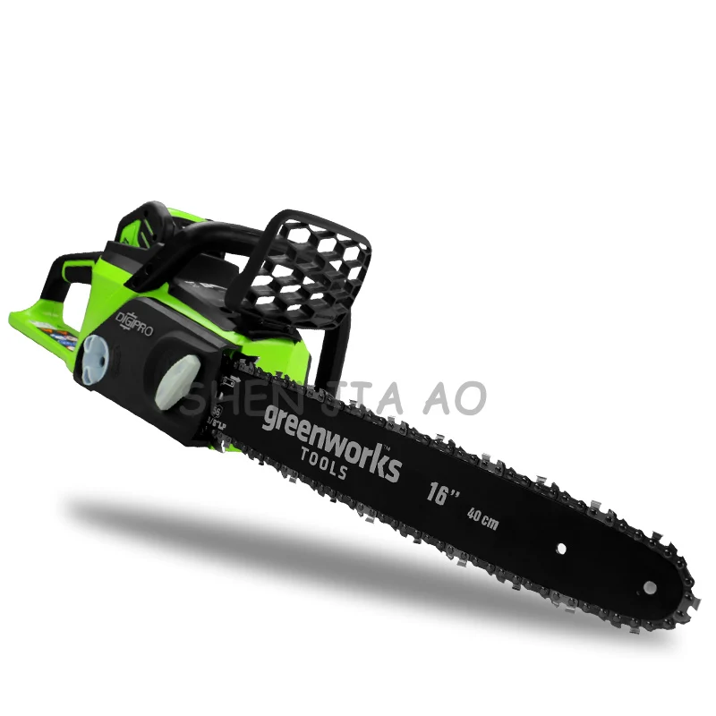 

Charging chain saw household electric hand - held wood cutting saw 40V lithium battery saw 1000-1200W