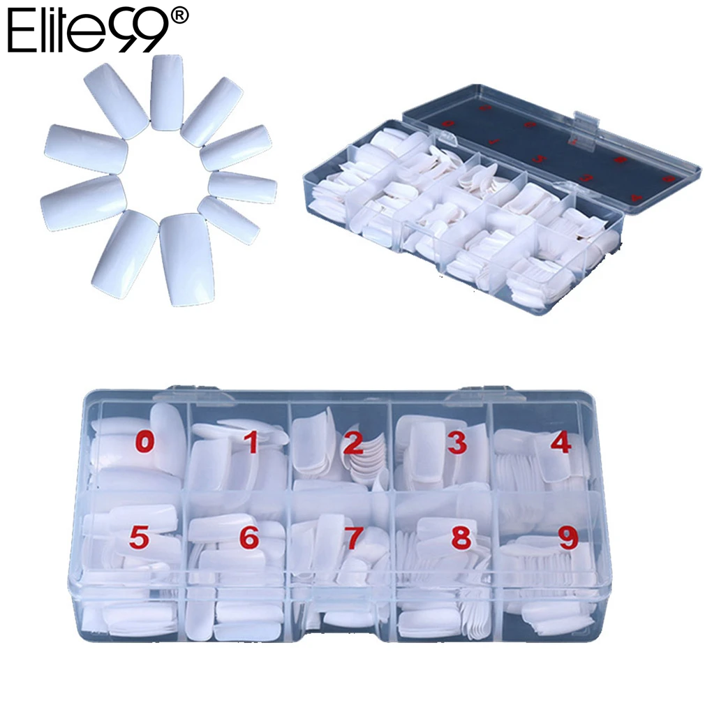 Elite99 500 шт./упак. накладные ногти акриловые полное покрытие маникюр DIY Искусство