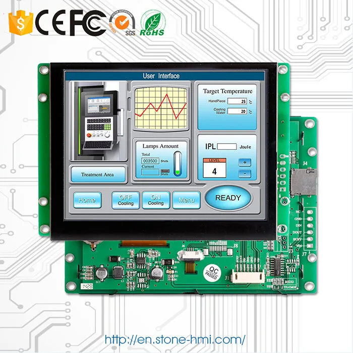 

7,0 дюймовый сенсорный экран 800*480 TFT LCD модуль UART PORT