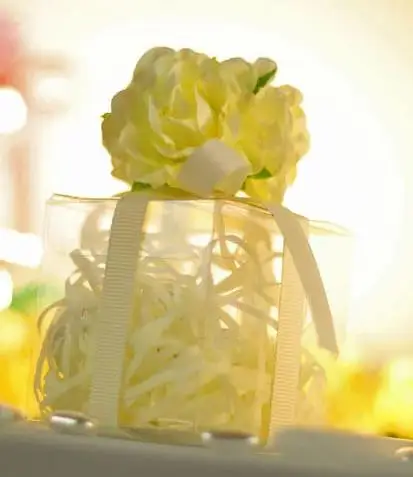 Квадратные прозрачные подарочные коробки из ПВХ коробка для конфет на свадьбу