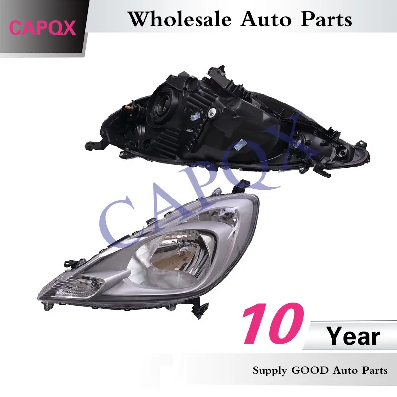 CAPQX 2 шт передние фары лампы фары 33100-TF0-H51 для FIT JAZZ GE6 GE8 2012 2013