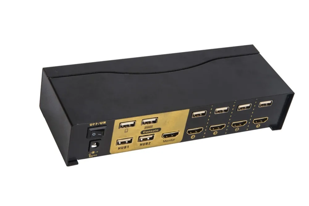 USB HDMI KVM переключатель, концентратор мультикомпьютер 4 порта 4 в 1 переключатель автоматический переключатель сканирования 1080P 1,4 HDMI Версия