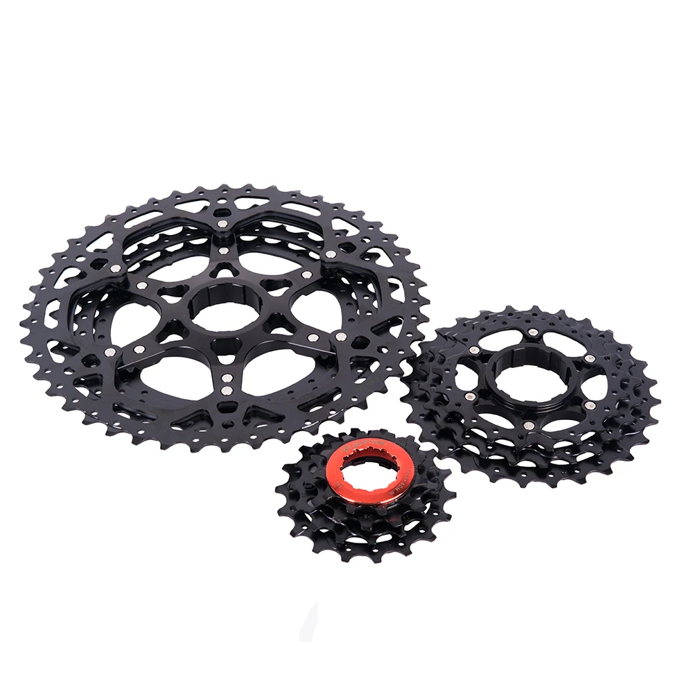 ZTTO 11 скоростей MTB переключатель заднего колеса велосипеда 46T Золотая кассета и