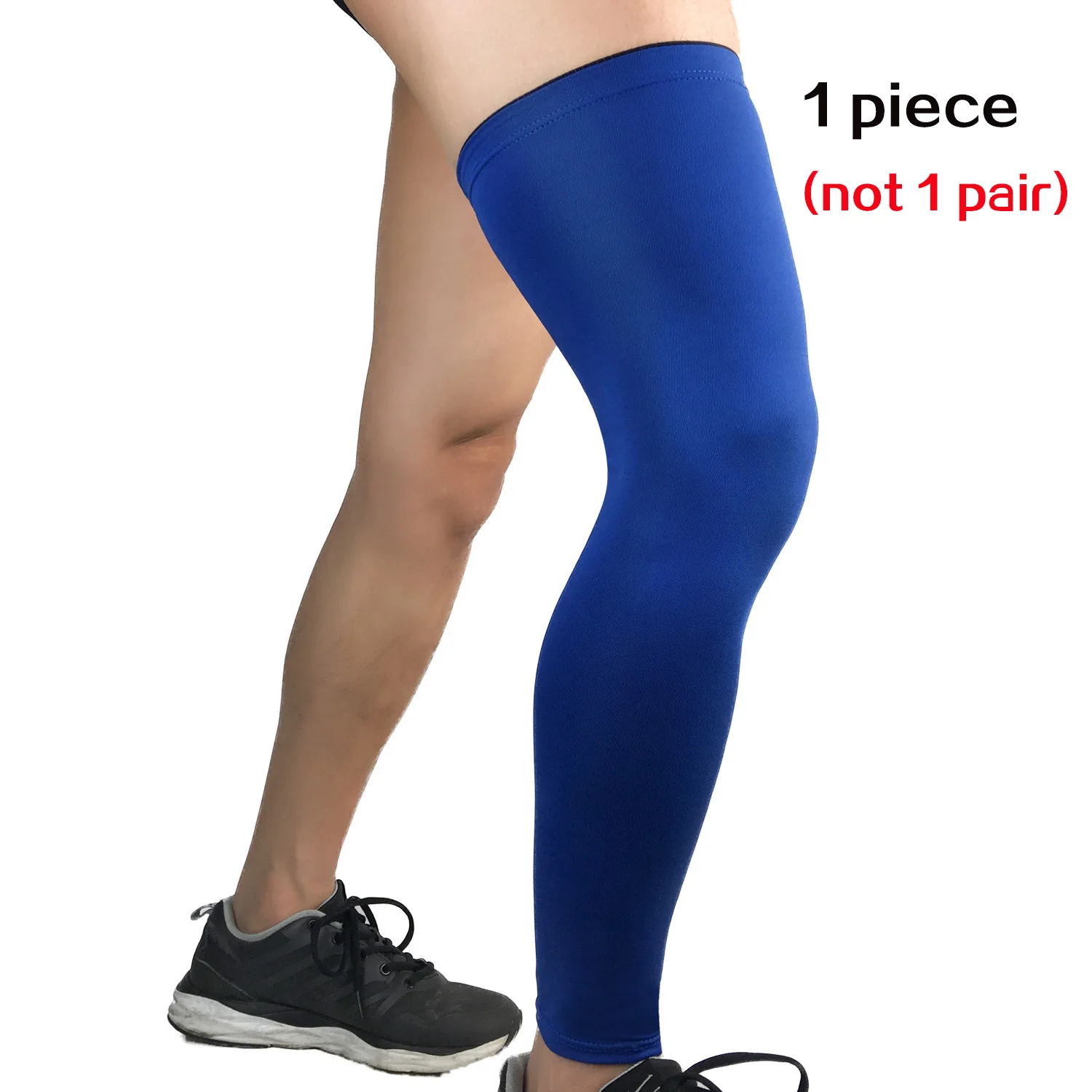 1 Piece Blue REXCHI 1 шт. Компрессионные рукава наколенники для мужчин баскетбольная скобка эластичные защитные наколенники шестерни пены поддержка фиксатор для игры в волейбол - Цвет: 1 Piece Blue