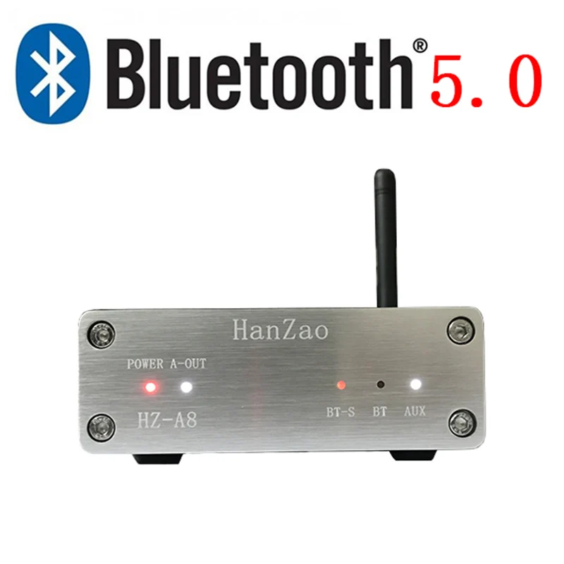Lusya Bluetooth 5 0 беспроводной приемник AUX аналоговый аудио вход 2 в 1 из аналогового