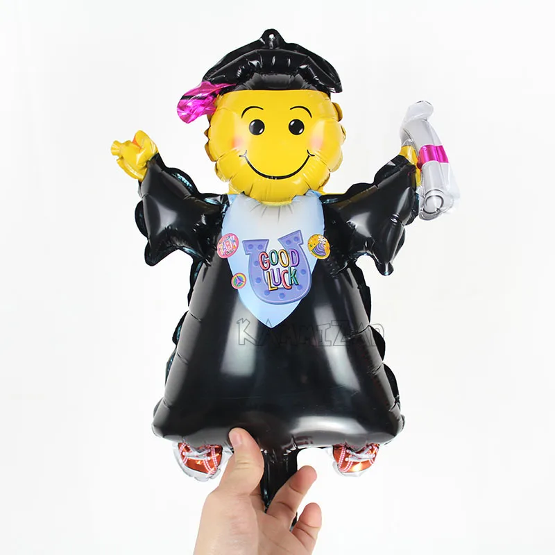 100 шт. мини удачи выпускник Фольга шар Выпускной Официальные Вечерние