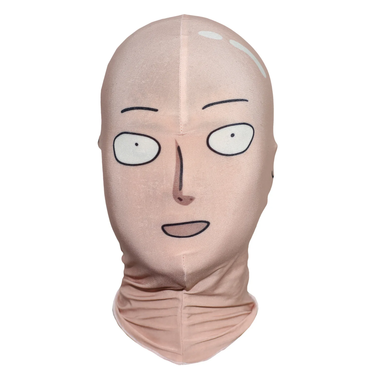 One Punch Man Косплей Saitama Косплей Маска Сайтама мужские головные уборы Аниме Косплей Костюм эластичная шляпа - Цвет: 1