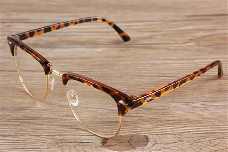 Брендовые дизайнерские модные Gafas прозрачные женские очки для коррекции зрения в оправе мужские полуоправы поддельные очки оправа винтажные очки