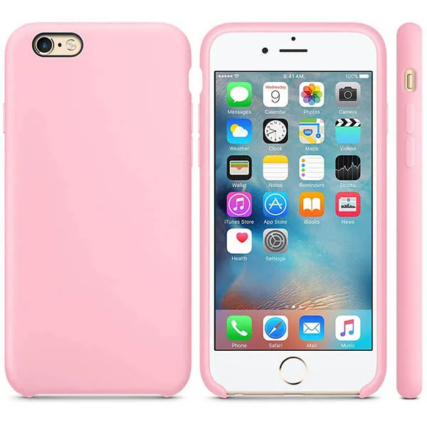 Официальный силиконовый чехол для iPhone 7 8 Plus чехол для iPhone 6 S 6 S чехол для телефона s для iPhone XS MAX XR X Чехол без логотипа Coque