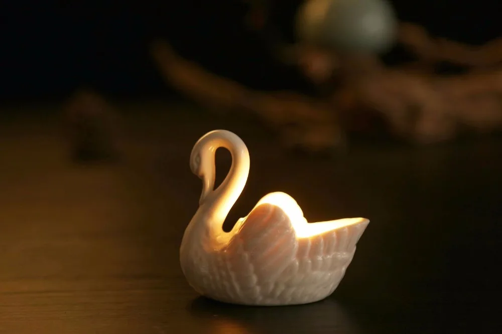 Романтическая розовая лента свадебная керамическая коробка для конфет с