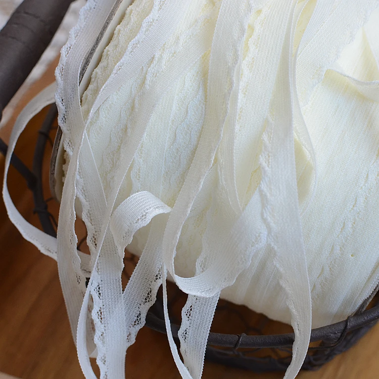 Горячая Распродажа 2018 кружевные аксессуары кремово-желтое волнистое кружево