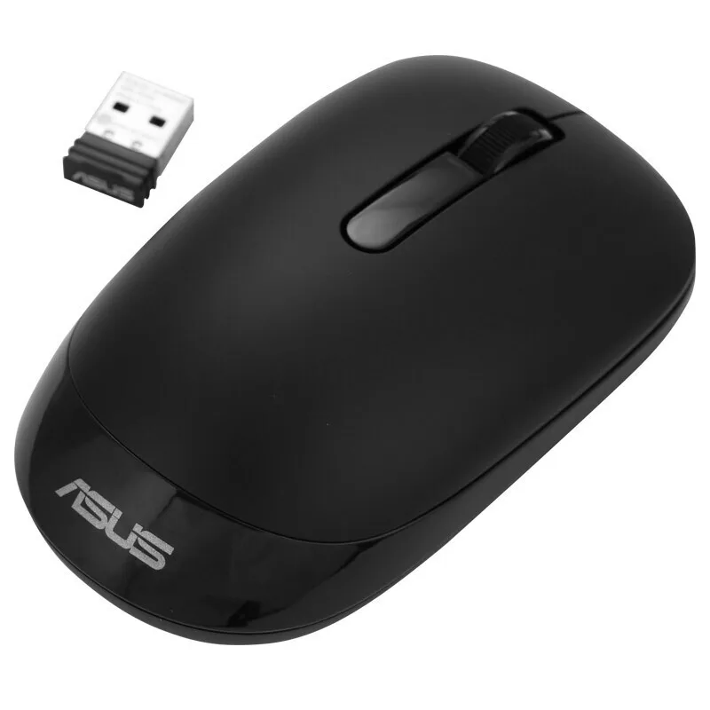 Черный ASUS Mini mouse, беспроводная оптическая мышь, WT205 мыши, 1200 dpi, 2,4 ГГц, 3D мышь, компьютерные аксессуары, WT205 мышь - Цвет: Черный
