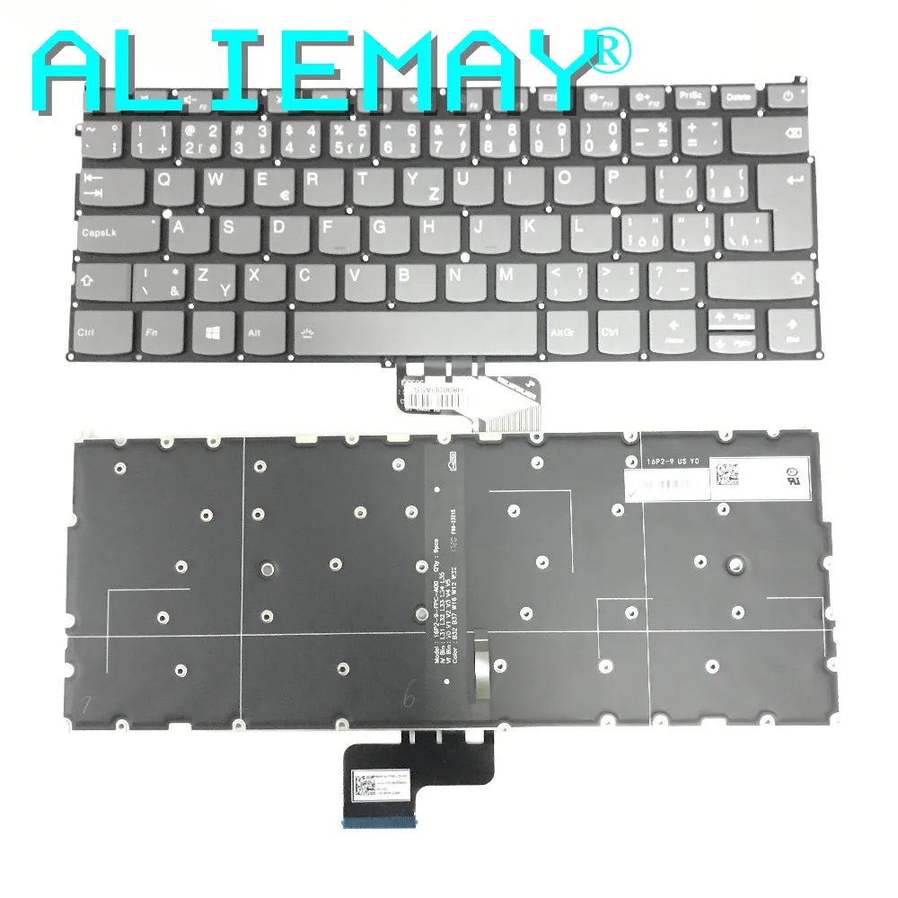 

Brand new original SK/CZ CZECH Backlight Keyboard for Lenovo IDEAPAD 720S-13 720S-13IBR 720S-13AST Keyboard GRAY Type PW