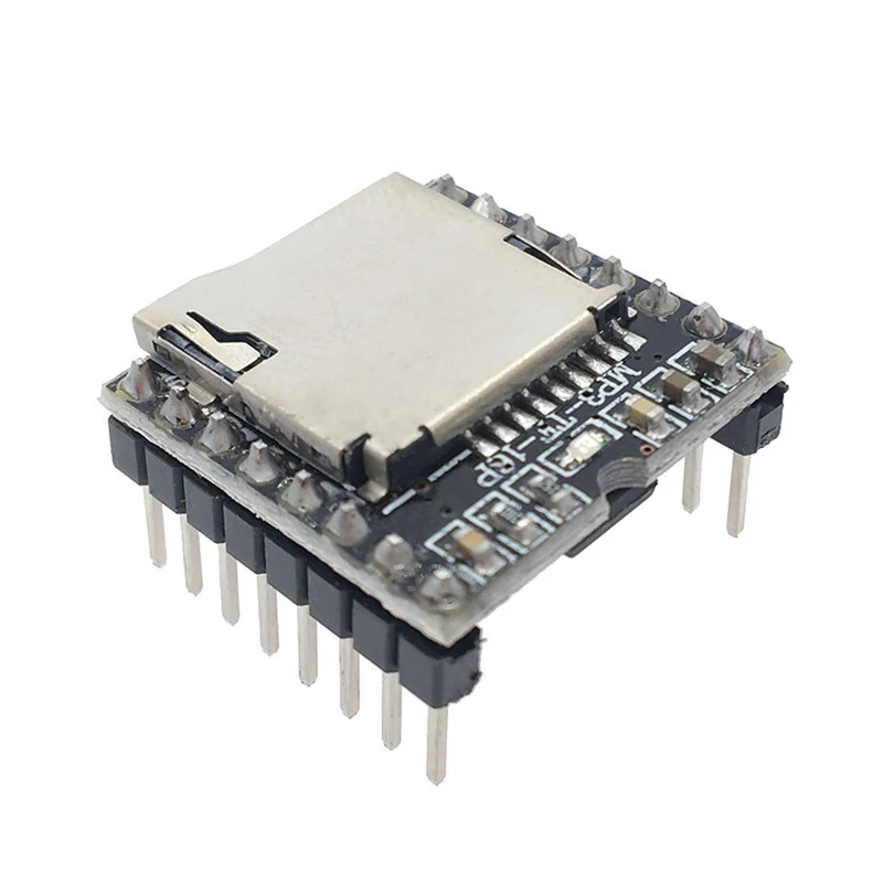 Мини модуль MP3 плеера с TF картой U диском плата аудио голосового модуля для Arduino DF