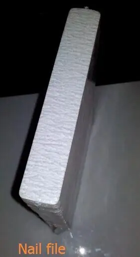 10x серый цвет ногтей файл буферный инструмент 100% Отличный продукт для поддельные