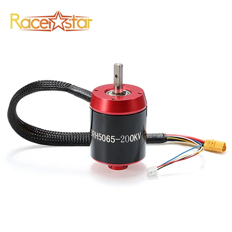 Бесщеточный двигатель Racerstar 5065 BRH5065 200KV 6 12S красный для балансировки скутера RC Racing