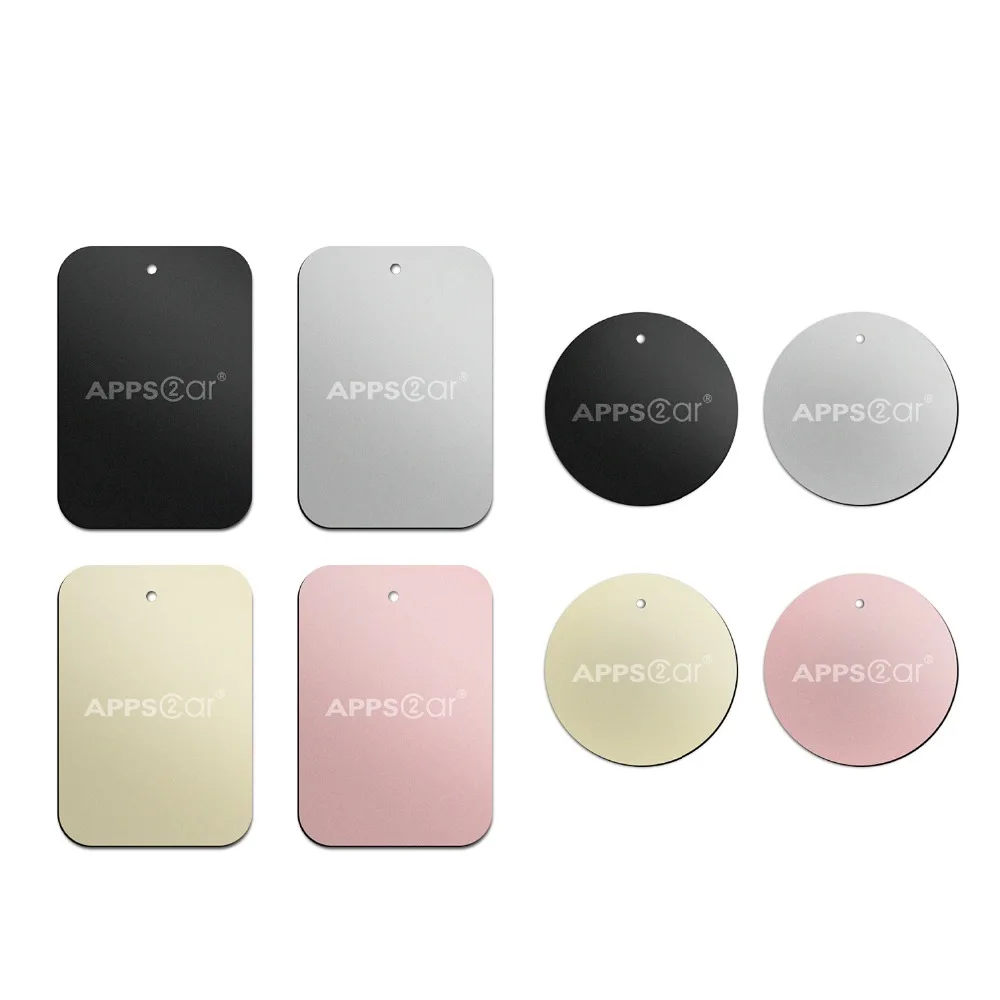 APPS2Car металлическая пластина с 3M клеем для магнитного автомобильного крепления