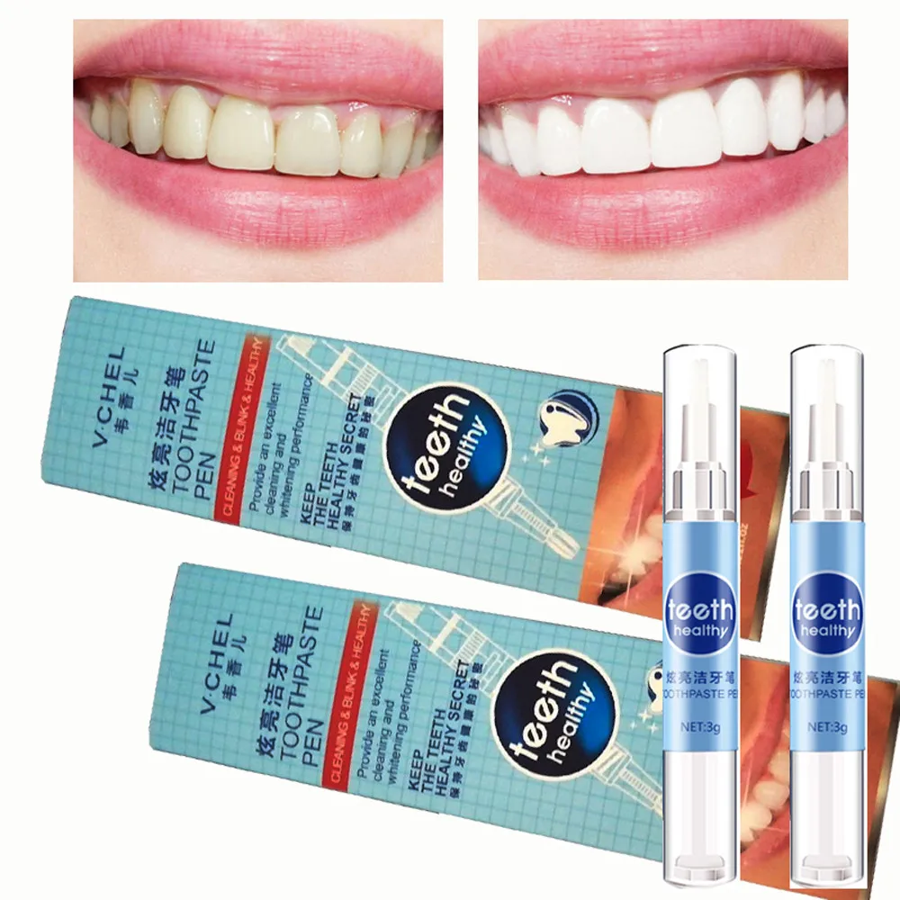3g отбеливающая ручка для зубов мощно удаляет желтые зубы быстрая Чистка зубных