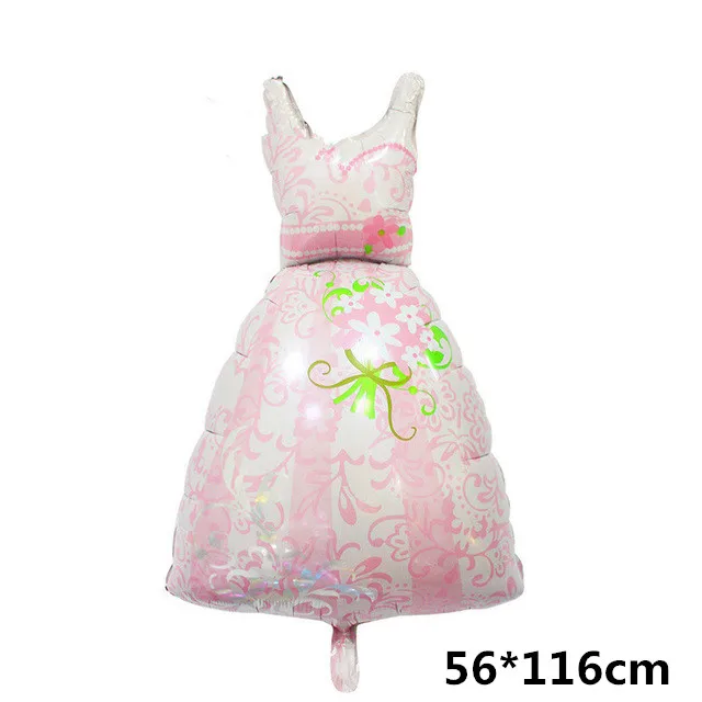 Dress Шампанское вино чашки виски, пиво шарик для бутылки 30 лет счастливый декор для вечеринки в честь Дня Рождения в возрасте до совершенства Золотой Король Корона невесты - Цвет: Dress