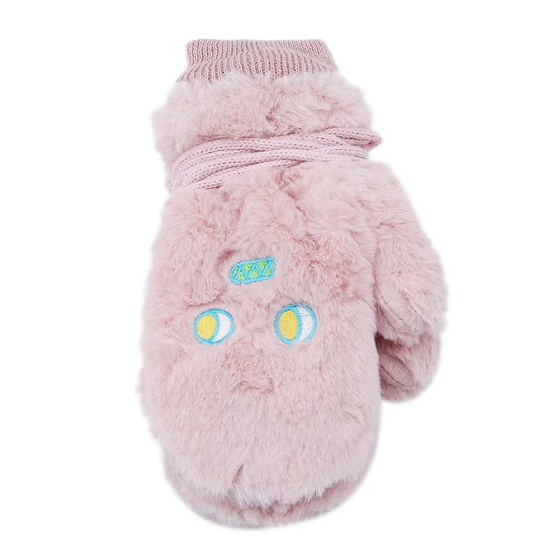 1 пара милых женских зимних теплых перчаток с героями мультфильмов милые женские