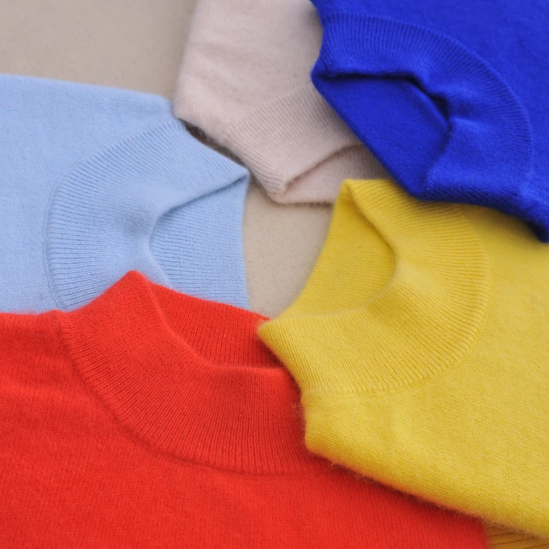 Uwback 2018 New Brand Sweater Women Wool Plus Size Pink Slim Basic Pullovers Femme 2XL Cashmere Knitted TB1159 | Женская одежда