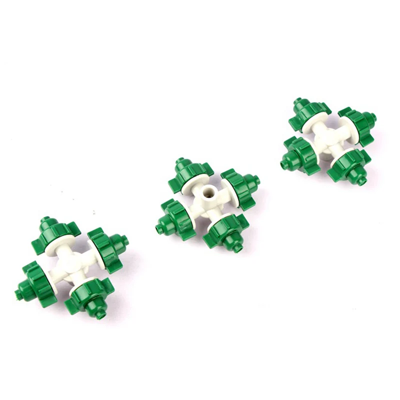 Зеленая Форсунка для орошения сада 50 шт./лот|nozzle sprinkler|nozzle gardenirrigation drip |