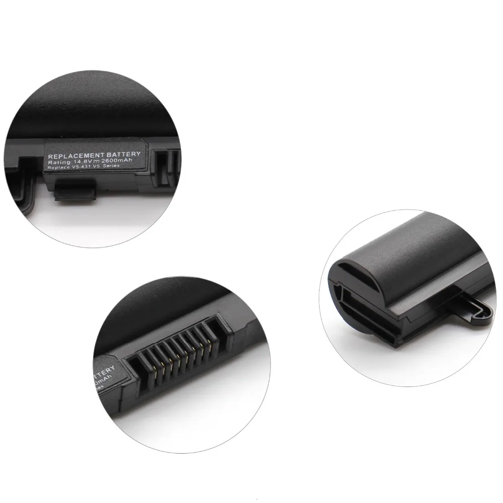 Dinto 2600mAh лаптоп с Батарея для acer 4 ячейки 14,8 V аккумуляторов для acer AL12A32 V5-471G V5-431 V5-531 V5-571 V5-551G-64454
