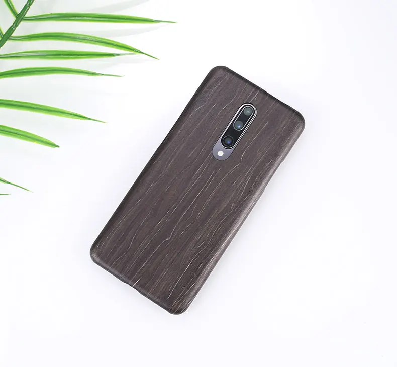 Натуральный Деревянный чехол для телефона для Oneplus 7 7 Pro 7Pro Чехол черный палисандр/Черный лед дерево оболочка(настоящее дерево) 1+ 7 Pro