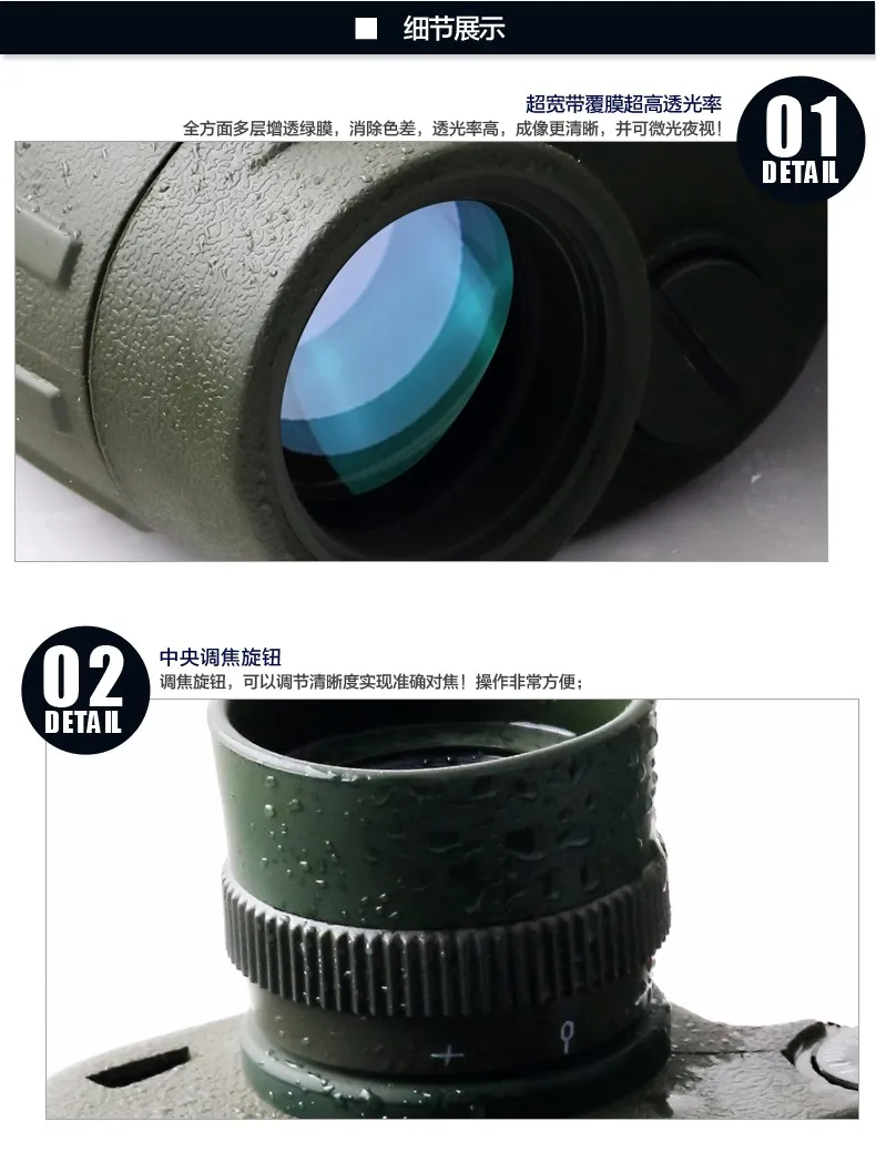 BIJIA 8x30 BAK4 классический военный бинокль Оптический Прибор водонепроницаемые полевые очки с компасом для охоты и путешествий