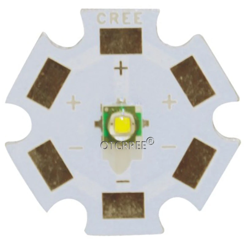 5 шт. Cree светодиодный XPE XP-E R3 3535 SMD 1 Вт 3 Вт светодиодный Диод высокой мощности холодный теплый белый красный зеленый синий желтый с 20 мм 16 мм печатной платы