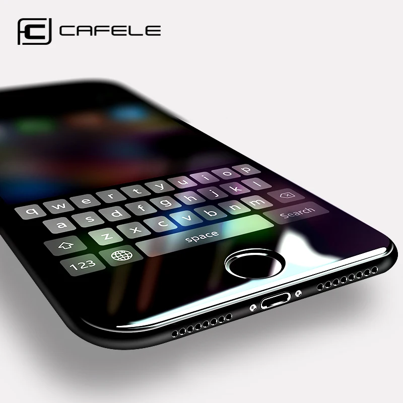 CAFELE Защита экрана для iphone X 7 8 6 6s plus 5 5S se закаленное стекло 2.5D Защитная пленка для Apple iphone