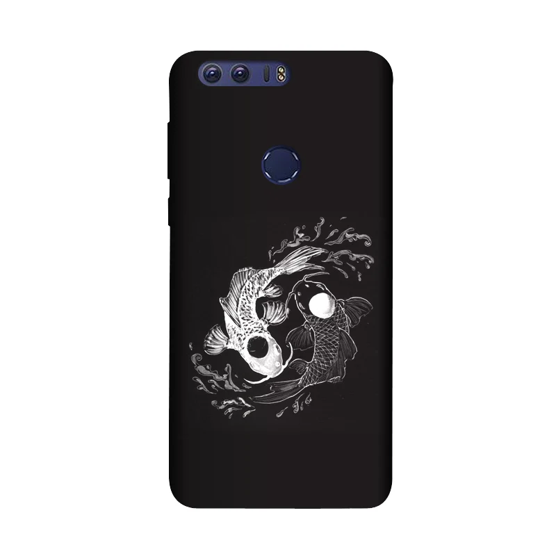 Мягкий силиконовый чехол из ТПУ для Huawei Honor 8 5 2 FRD L09 дюйма матовый с рисунком