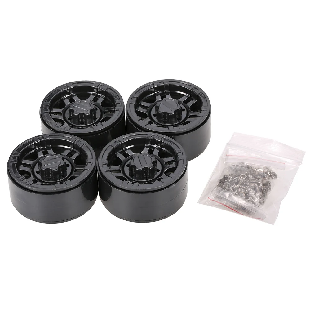 4 шт. 1 9 дюйма обод колеса Beadlock для 1:10 RC Rock Crawler Axial SCX10 TAMIYA CC01 RC4WD D90 D110 TF2 Car|rc4wd d90|axial
