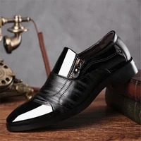 men wedding shoes leather formal business pointed toe for man dress shoes mens oxford flats zapatos hombre vestir shoes italian