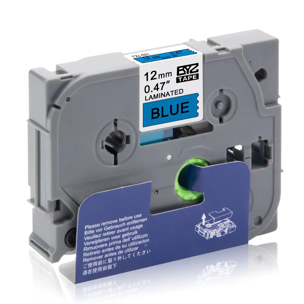 Absonic 12 мм TZe Ленты Совместимость для Brother запечатанных лент для PTouch TZe-131 TZe-231 TZe-431 TZe-531 TZe-631 TZe-731 PT-D210 PT-H110