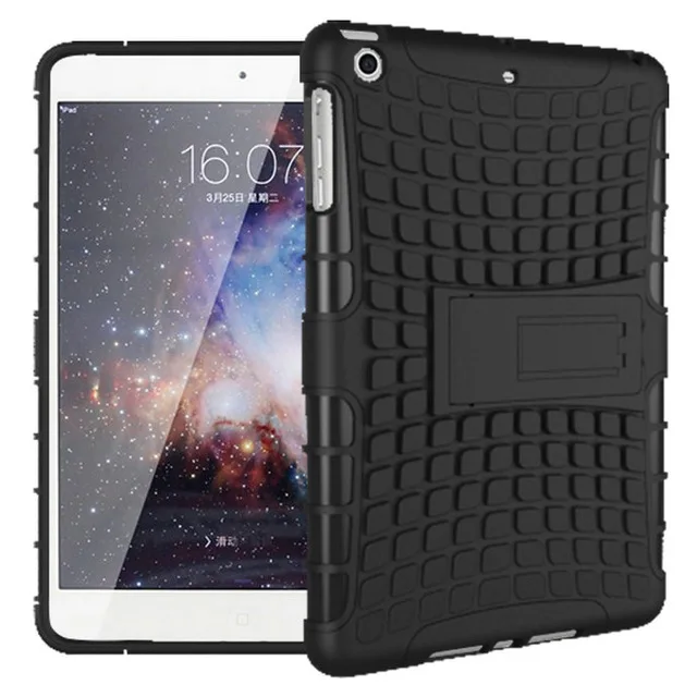 Роскошь для Apple Ipad Mini 1 2 3 пластиковый корпус Мягкие TPU Гибридный Роскошные Coque с