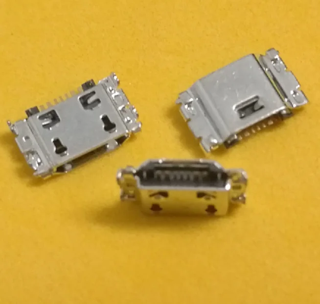 100 шт. для Samsung J5 J500 J5008 J500F J7 J700 J700F J7008 micro usb зарядка Разъем зарядное устройство док