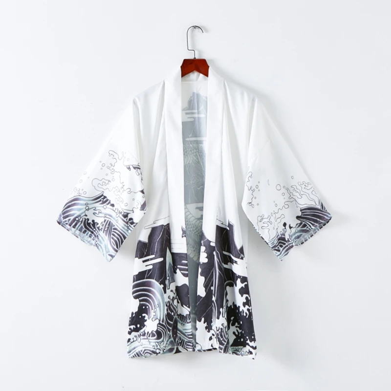 Yukata haori, мужское японское кимоно, кардиган, мужской костюм самурая, одежда, кимоно, куртка, мужское кимоно, рубашка yukata haori, FF001