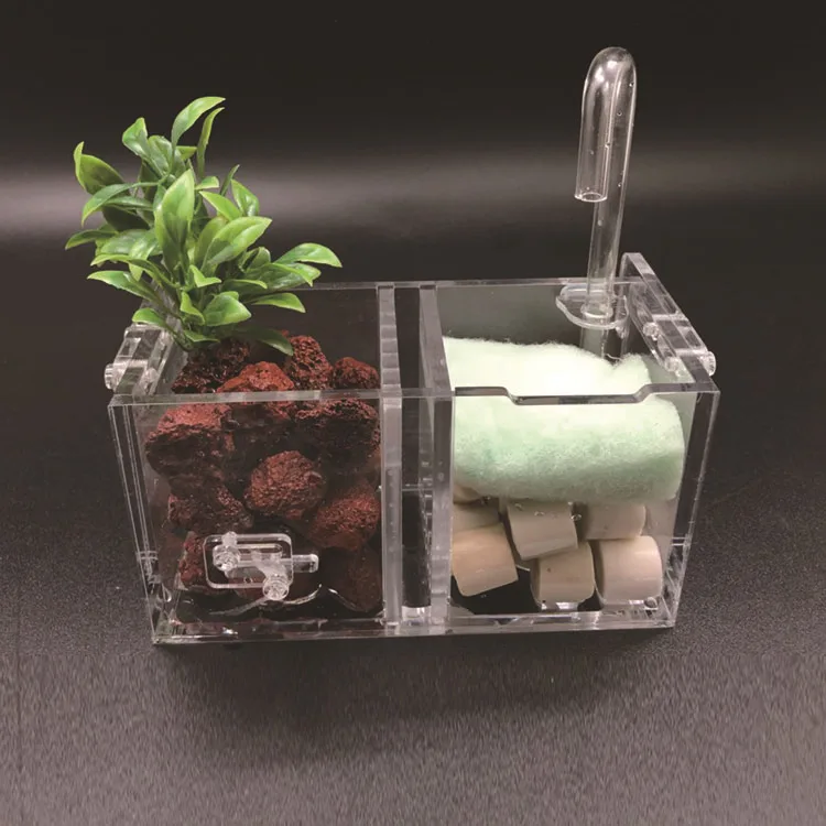 Креативный аквариумный фильтр три в одном коробка встроенный очиститель воды