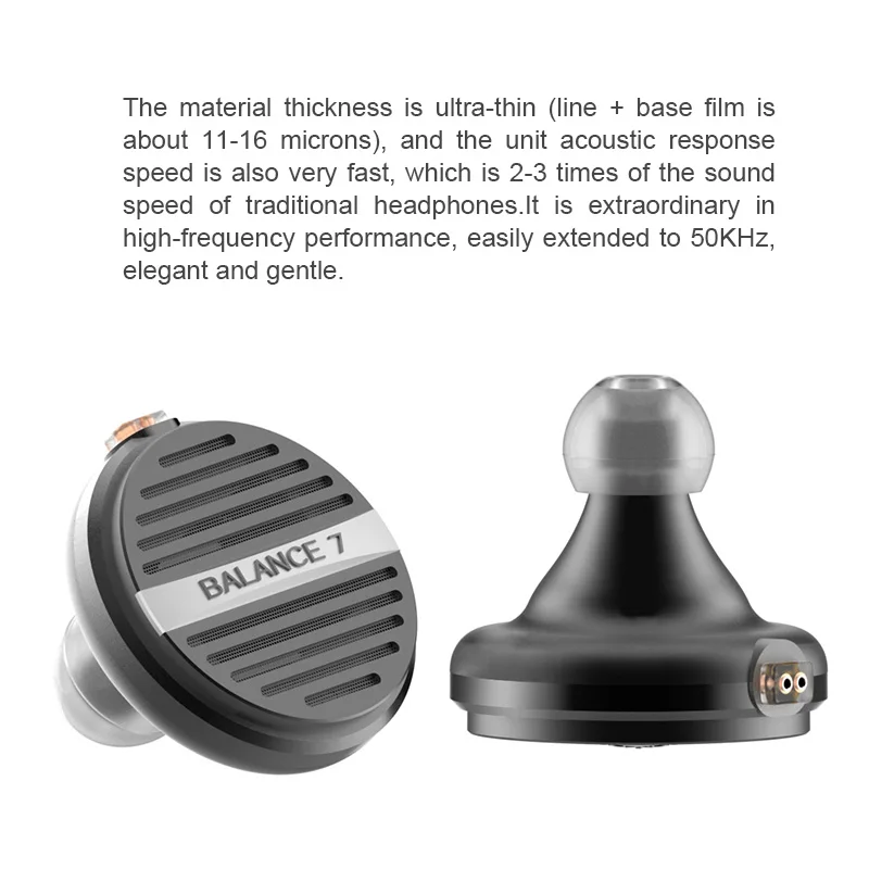 TFZ Balance 7 новое поколение флагманских наушников с плоской панелью HiFi наушники